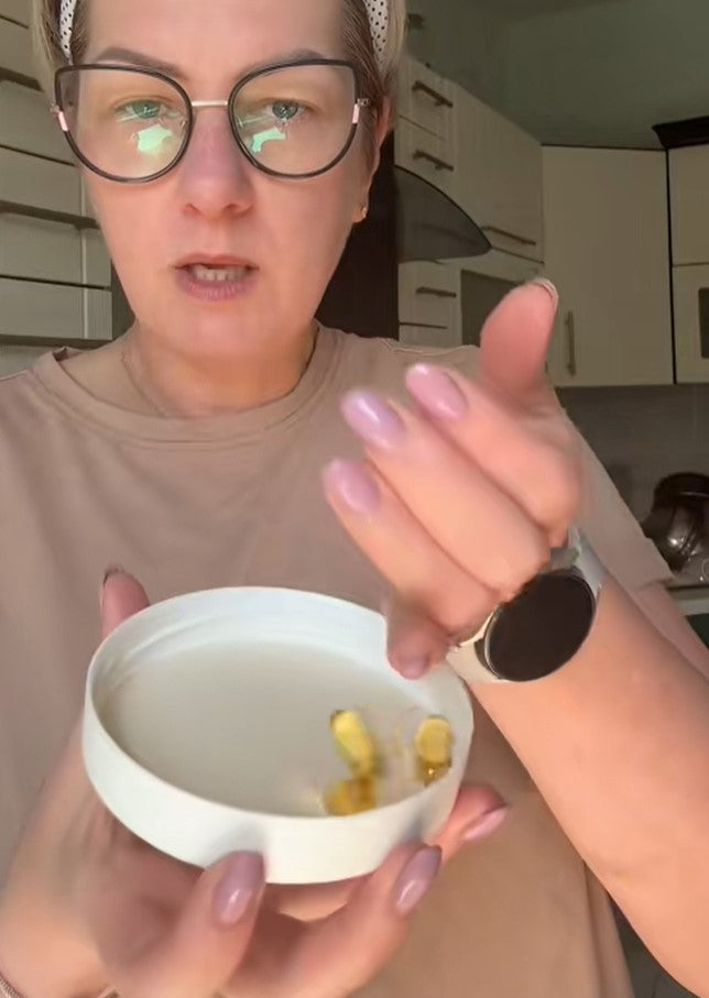 Only omega and eye drops from now on