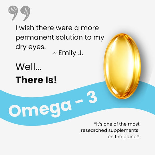 Dry Eye Support Omega-3 Fish Oil