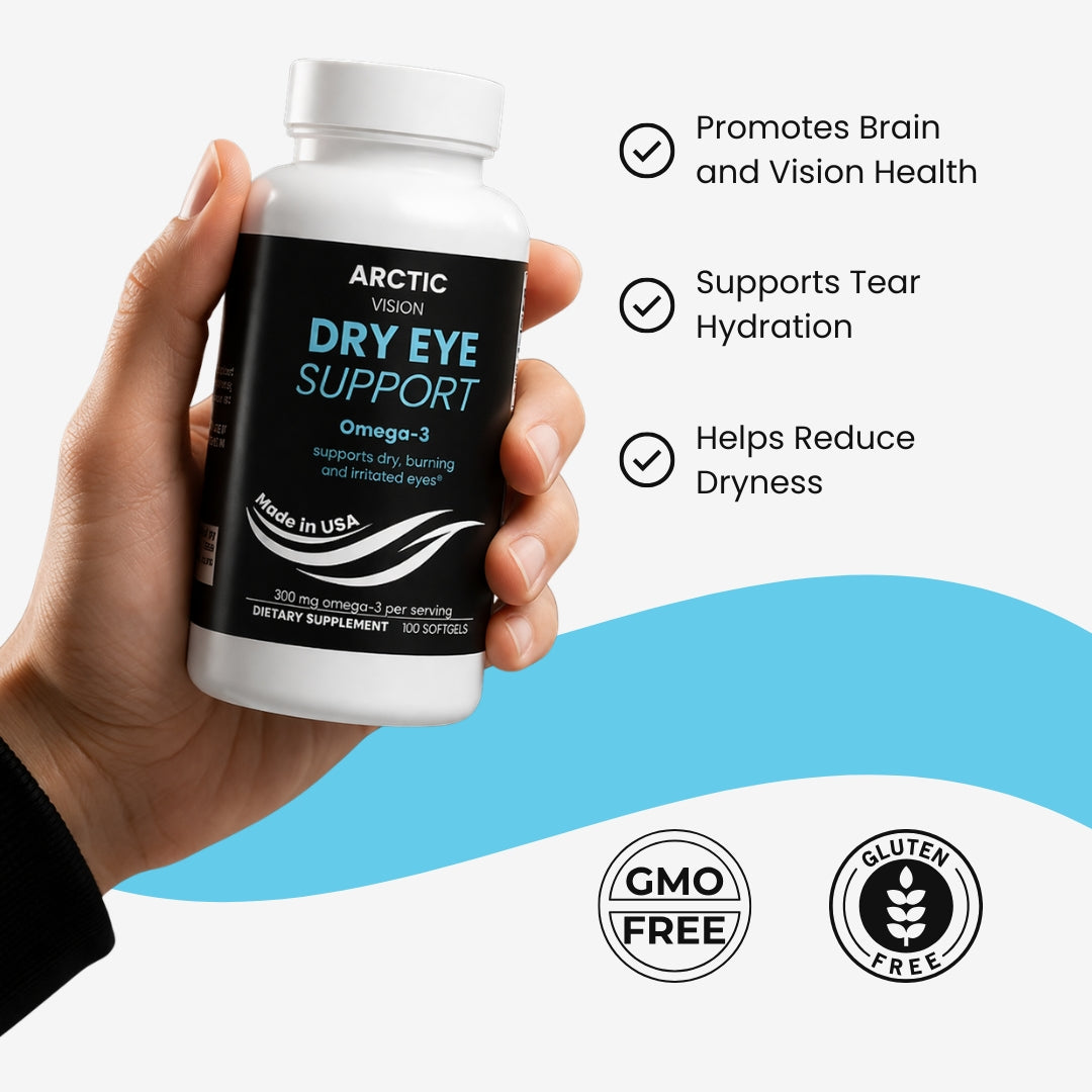 Dry Eye Support Omega-3 Fish Oil